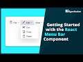 Getting Started with the React Menu Bar Component