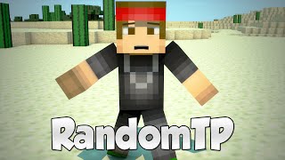 Minecraft Plugin: RandomTP! (Safe, Good for Avoiding Spawn Trap!) | Tutorial
