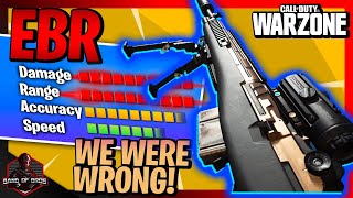 We Underestimated the EBR in WARZONE | MAX Damage EBR Loadout | Best Marksman?