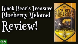 Black Bear's Treasure Blueberry Mead Review - Mead Monday