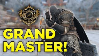 Bash Prior Reaches GrandMaster! | For Honor Ranked Duels