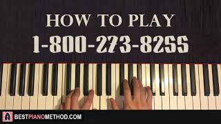 HOW TO PLAY -  Logic - 1-800-273-8255 ft. Alessia Cara, Khalid (Piano Tutorial Lesson)