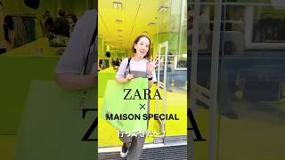 【ZARA ✖️MAISON SPECIAL 】コラボPOP UP行ってきたよー❣️#ZARA#fashion #fashion #コラボ