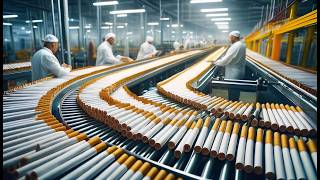 How Cigarettes Are Made In Factories|Factory Tour