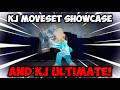 FREE KJ MOVESET SHOWCASE ALL MOVES + ULTIMATE! | THE STRONGEST BATTLEGROUNDS