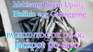 mabisang pamamaraan para hulihin ang GALUNGGONG/GG |JACKPOT | traditional handline fishing| SINTOG |