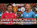 DAHSYATNYA DERBY MANCHESTER DI FIFA 23 !! RONALDO PESTA GOL DAN MAN CITY JUGA CETAK BANYAK GOL !!