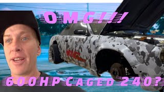 How turning this 240 into a DRIFT CAR  is changing the game this year !!!