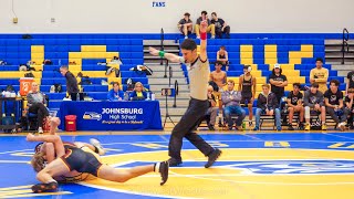 132 – Andrew Troekurov {G} of Grayslake North IL vs. Dane Sorensen {R} of Richmond Burton IL