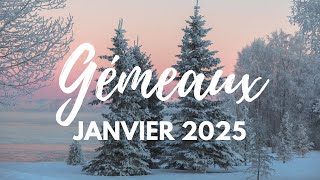 ♊️ GÉMEAUX JANVIER 2025 ❄️ L'amour vous réserve une surprise inattendue !