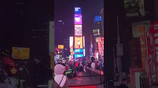 Times Square in NYC - #newyork  #timessquare #crowded #nyc #nighttime #nightlife #citylights #fall