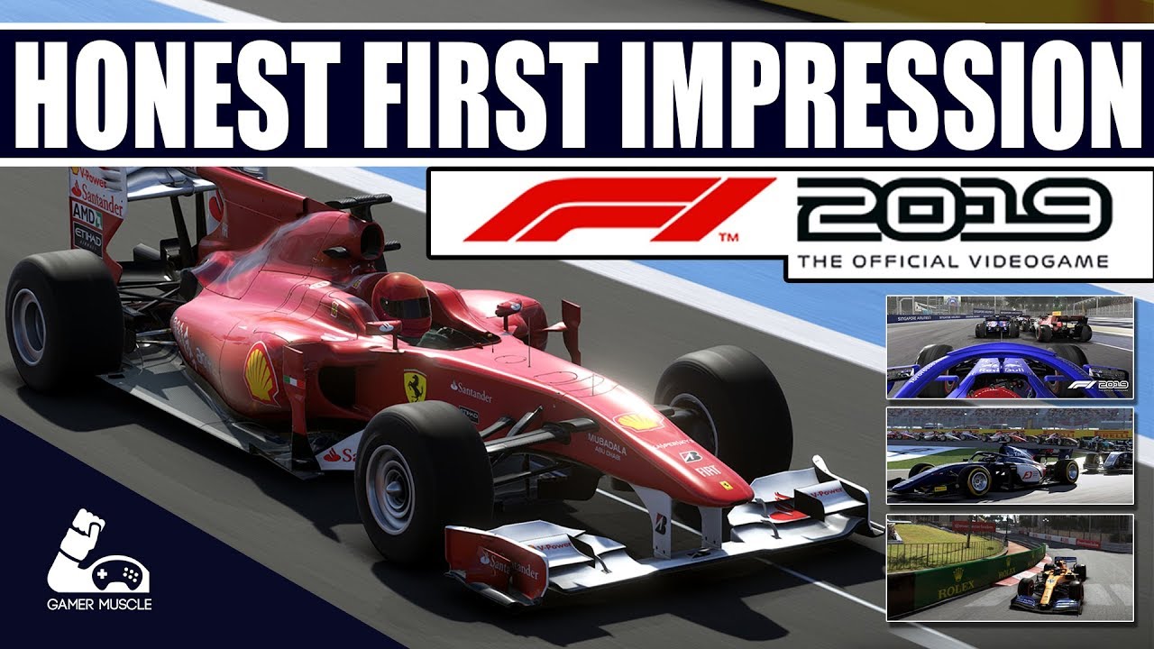 F1 2019 Game Honest First Impression Review Youtube