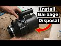 Installing Garbage Disposal DIY: Insinkerator Badger 5 Installation