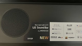 NEW! LG S95QR SOUNDBAR (2022) WALKTHROUGH \u0026 REVIEW #hometheater #soundbar #atmos #lg #samsung #audio