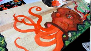 Daily Vlog Octopus Artwork. Painting :)