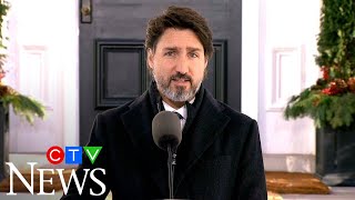 Prime Minister Justin Trudeau addresses Canadians on COVID-19