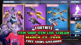 fortnite item shop update free beastmode skins live stream march 23 2019 - fortnite beast mode pickaxe