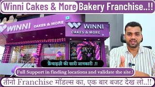 Winni Cakes \u0026 More Franchise Opportunity | Best Franchise To Own | Franchise Business #youtube #yt