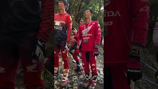 Takahisa Fujinami rides RTL ELECTRIC the Honda’s competition electric trial bike⚡️