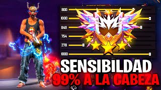 ¡LA MEJOR SENSIBILIDAD SUPREMA 👺 CON Y SIN DPI PARA SUBIR CAPA EN FREE FIRE ACTUALIZADO! 🩸