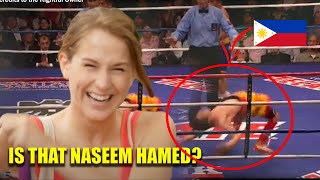 🥊 Pinoy nag ala Naseem Hamed sa America | mga Kano aliw na aliw | cracked cause of copyright