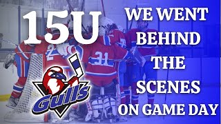 BEHIND THE SCENES OF GAME DAY | LONG ISLAND GULLS 15U TIER 1 HOCKEY | Clanko Media 2023 | [HD]