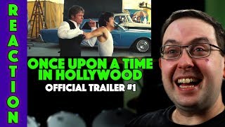 REACTION! Once Upon a Time in Hollywood Teaser Trailer #1 - Quentin Tarantino Movie 2019