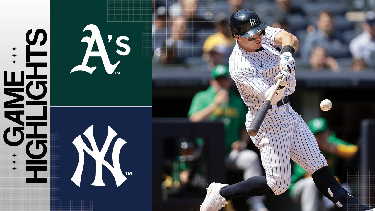 Athletics Vs. Yankees Game Highlights (5/10/23) | MLB Highlights - YouTube