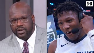 Grizzlies' GG Jackson's Wholesome Reaction to Speaking to Shaq ❤️ Inside the NBA
