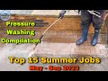 Power Wash Compilation | Top 15 Summer Jobs | May - Sep 2023 | Satisfying pressure washing leicester