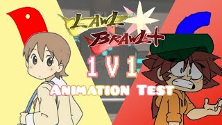 1V1 Battles - Yuuko Aioi VS Lucy Rose | Lawl'n Brawl (Short Animation Test)