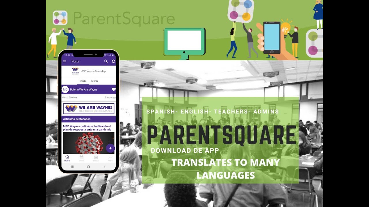 Parentsquare Parent Overview Wayne Youtube