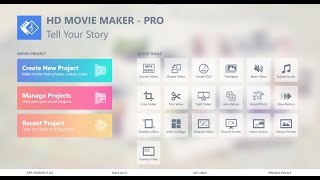 HD Movie Maker for Windows 10 - Getting Started Tutorial