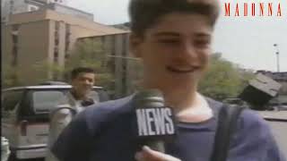 Madonna - MTV reports the release of Vogue (1990)