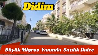 Didim Büyük Migros Yanında Satılık Daire / 1+1 Yüksek Girişli Daire #forsale #youtube #emlak #daire