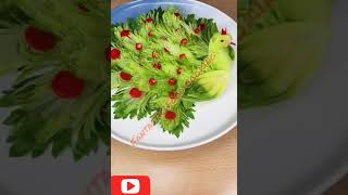 Popular Salad Decoration Idea | Cucumber Salad | #shorts | Fantastic Food Cooking