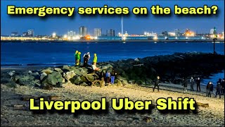 Drama on the beach - Liverpool Uber Shift