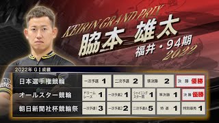 栄冠への挑戦者02（脇本雄太）～KEIRINグランプリ2022出場選手～