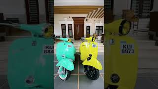 VESPA VBB vs VESPA GS (1969) #vespa #vespaitaly #vaspain #worldwide #shorts