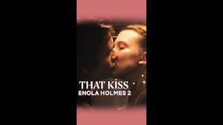 Millie Bobby Brown Describes Kissing Louis Partridge #EnolaHolmes2
