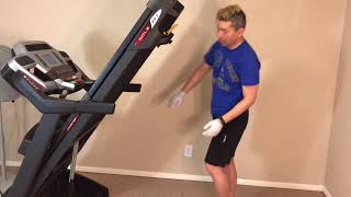 How to grease and lube Sole F63 treadmill belt