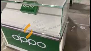 Oppo mobile phone cabinet vivo glass counter mobile phone store display cabinet