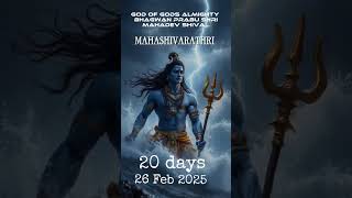 MAHASHIVARATHRI 2025.  26.02.2025