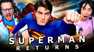 SUPERMAN RETURNS (2006) IS BETTER THAN YOU REMEMBER!! MOVIE REACTION!! Brandon Routh