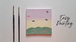 Easy Painting | Canvas Painting | Mini Canvas Painting | #221 |