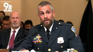 Threatening voicemail left for officer while testifying about Capitol riot, FBI investigating