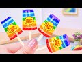 Secret Watermelon Rainbow Honey Jelly Egg 😍💖 Cool Soda Mini Jelly Egg Recipes 🌈🌸 Miniature Sugar