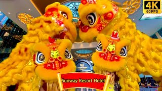 CNY 2025 | Lion Dance | Celebration At Sunway Resort Hotel Kuala Lumpur Malaysia | 马来西亚吉隆坡舞狮表演欢庆新春佳节