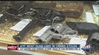 ATF: Most guns used in Indy crimes stolen