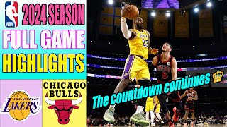 Los Angeles Lakers vs Chicago Bulls [FULL GAME] QTR Mar 20, 2024 | NBA Highlights 2024